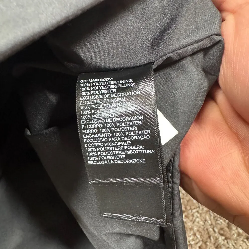 The North Face Jacket Men Large TNF Black Junction Insulated NF0A3XB7 Full Zip